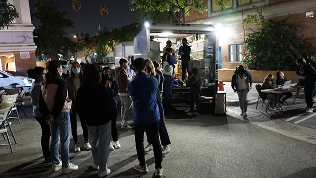 A session of the Mobile Clinic Project