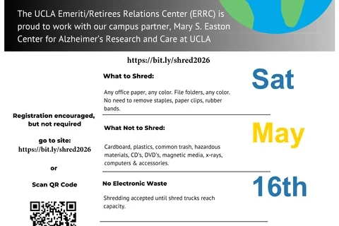 UCLA ERRC Shred Event
