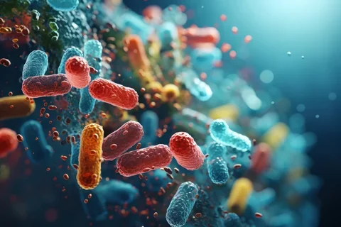 Colorful microbiome