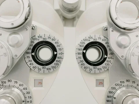 optical equipment for testing vision 